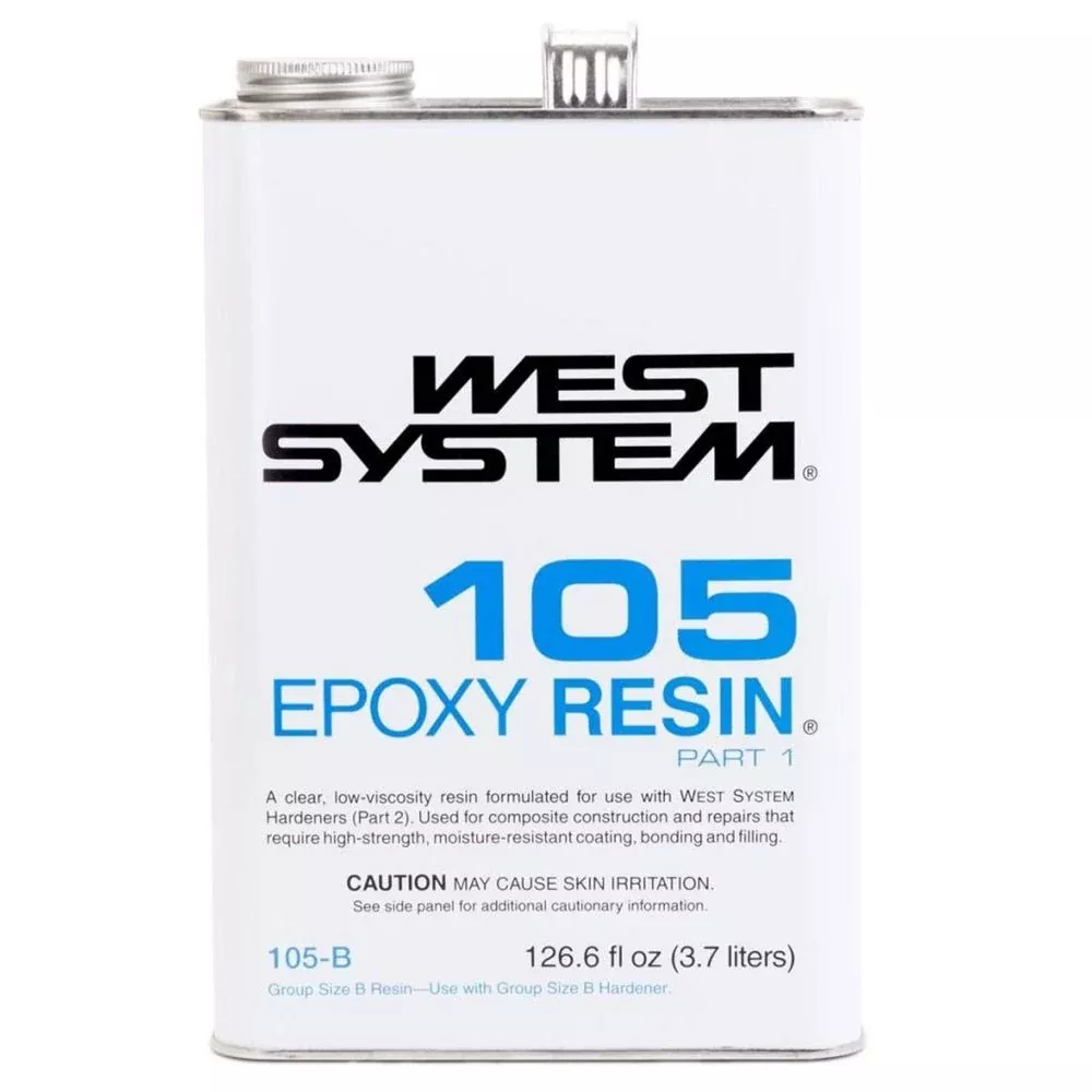 0.98 Gallon West System 105-B Epoxy Resin