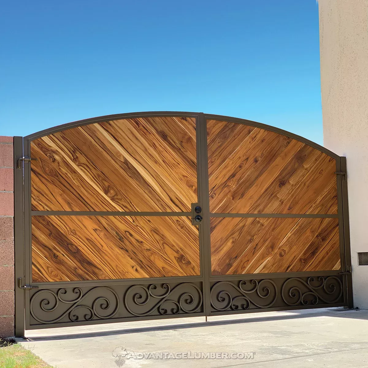 1 x 4 +Plus Teak Wood 45° V-Groove (Select Grade)