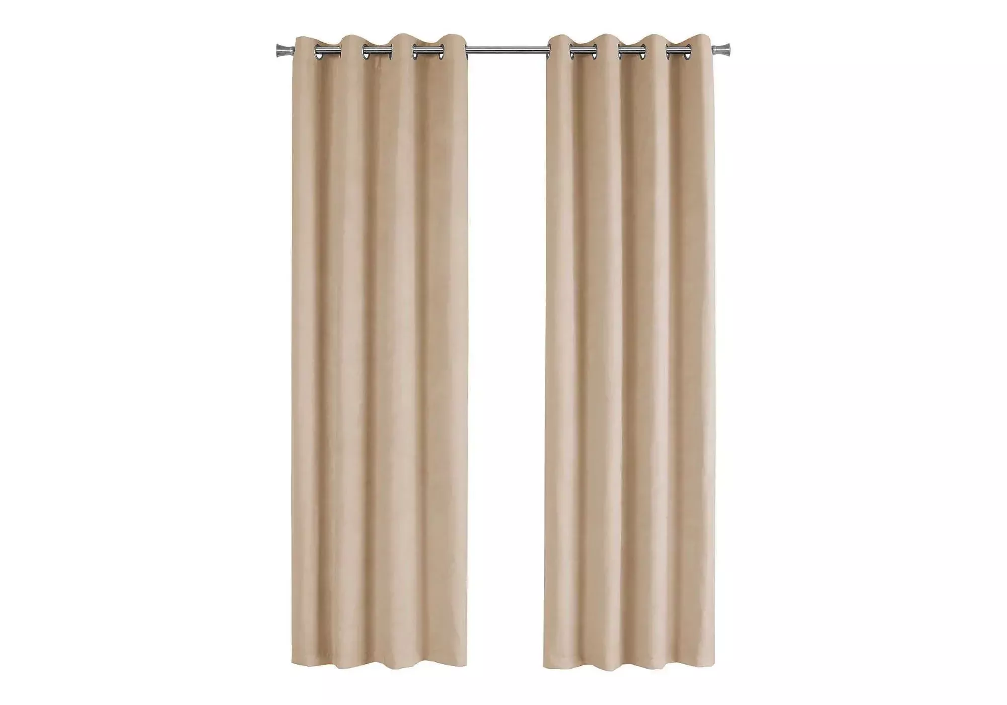 2 Pieces Set, Curtain Panel, Room Darkening, Grommet