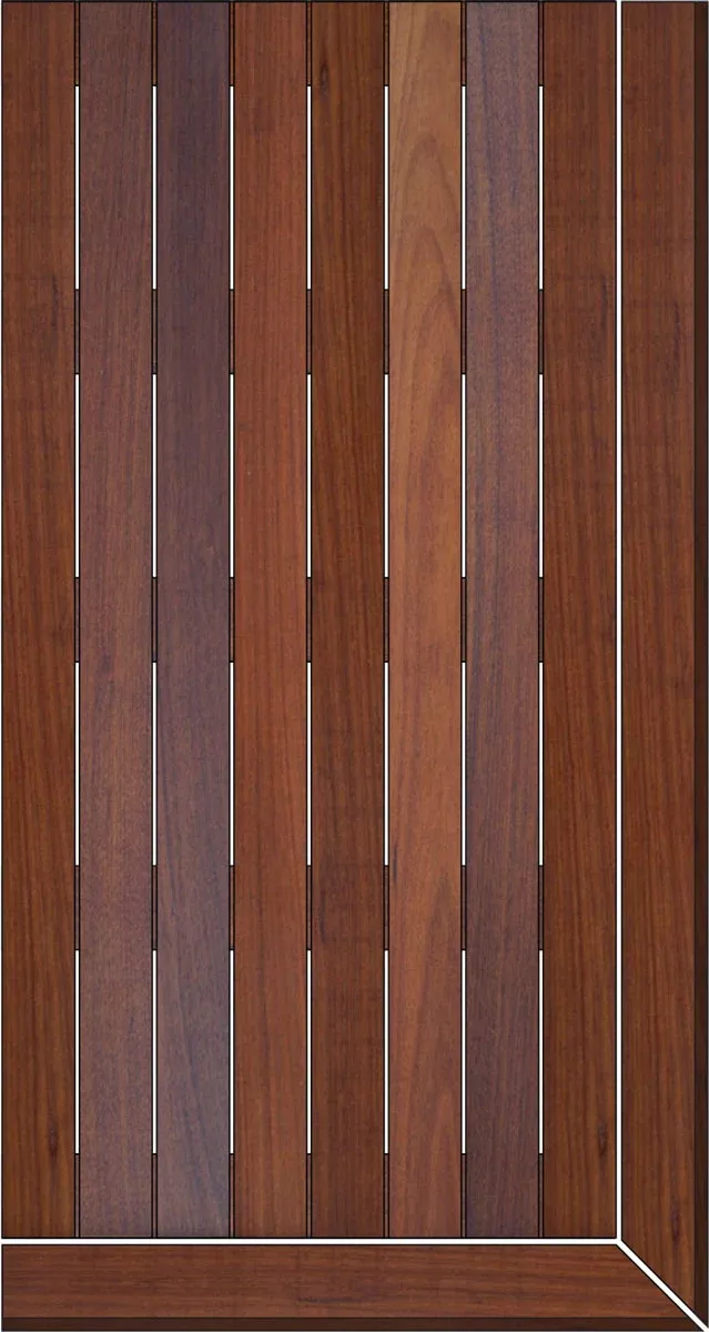 24 x 48 Advantage Deck Tile Edge Trim - Outside Corner Right Set