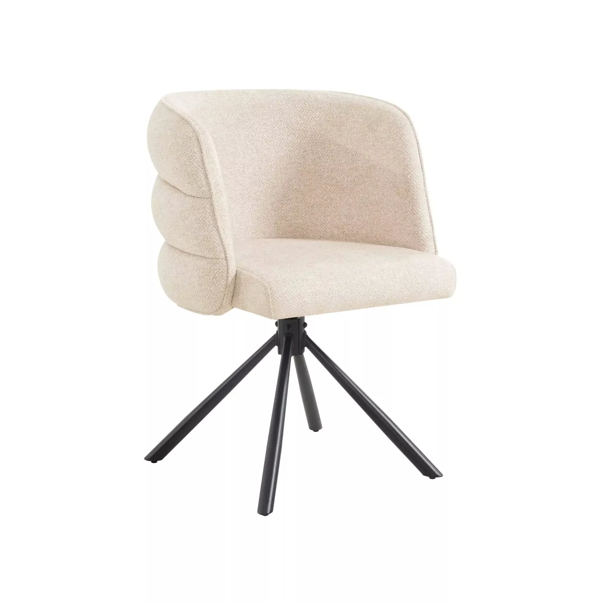270 Degree Swivel Upholstered Desk Chairs (Set of 2)