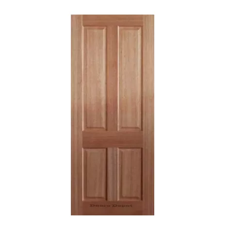 4 Panel Meranti Door 2040 x 820 x 35 SP - 4COL