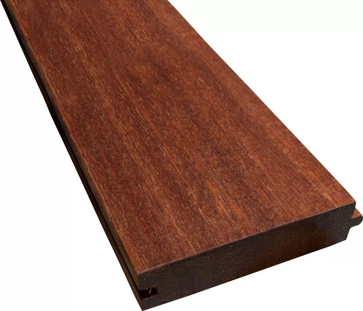 5/4 x 4 Mahogany (Red Balau) Wood T&G Square-Edge Decking