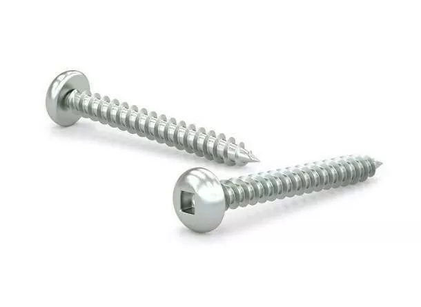 #6 X 1" Metal Screws Pan Head Zinc