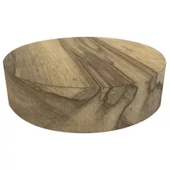 6"x2" KD Black Limba Wood Bowl Turning Blank