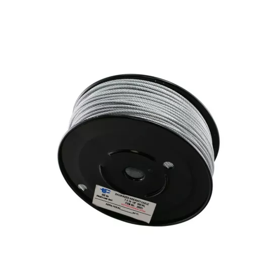 7x19 Aircraft Cable - HDG - 5/16 - 500'/Reel