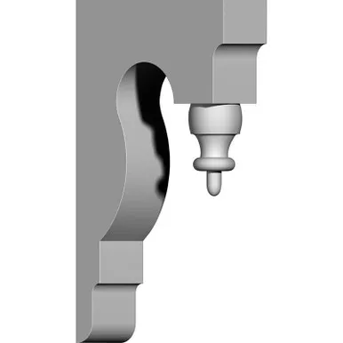 Aberdeen - Urethane Bracket -#BKT02X09X16AB