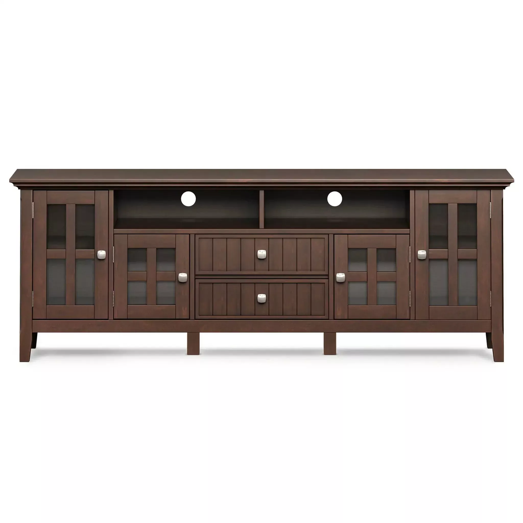 Acadian - Wide TV Media Stand - Brown