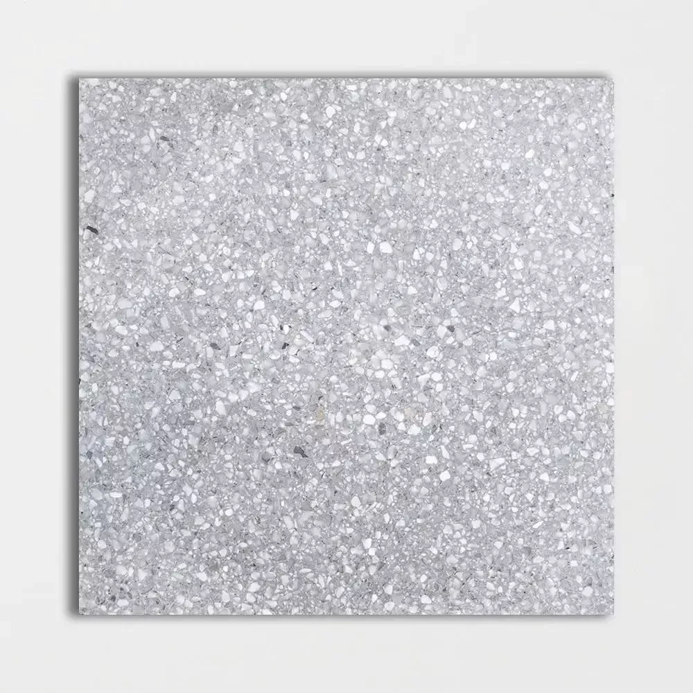 Acero Honed Terrazzo Tiles 23 5/8x23 5/8