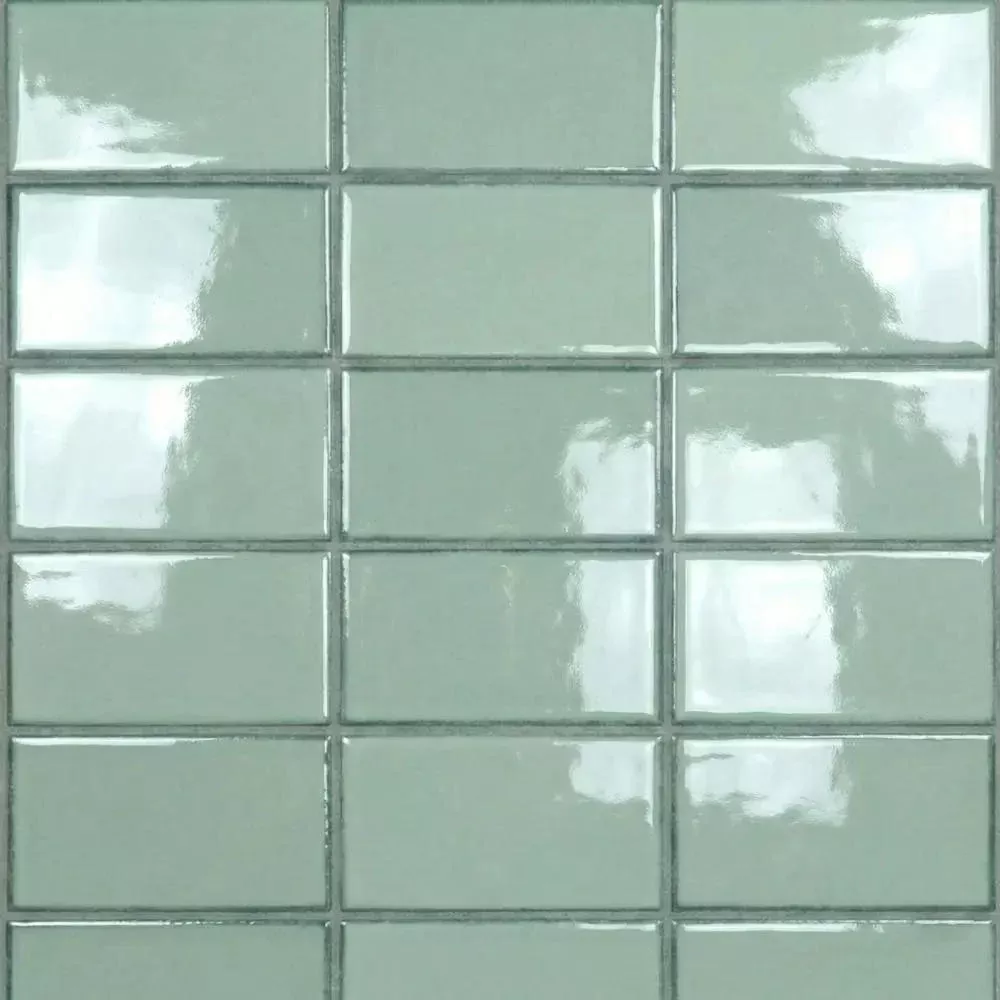 Acquamarina Glossy Ceramic Tiles 4x8