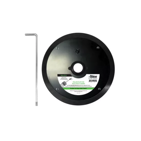 Albion Slip-On Follow Plate for 5 Gallon Pail