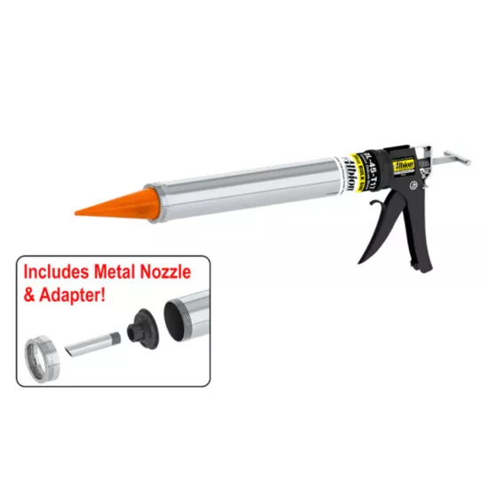 Albion Special Deluxe 20 oz Manual Bulk Gun with Orange Cone Nozzles