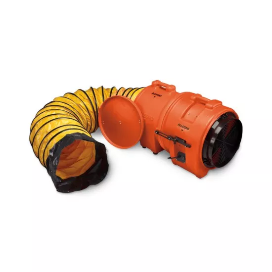 Allegro 16" Axial AC Plastic Blower with Canister & 25' Ducting