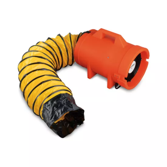 Allegro 8" Axial AC Plastic Mini-Pak Blower with 25' Ducting