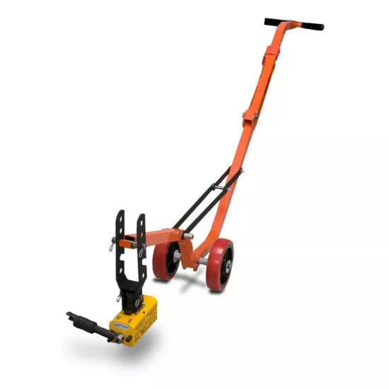 Allegro Magnetic Lid Lifter with Steel Dolly - 660 lb