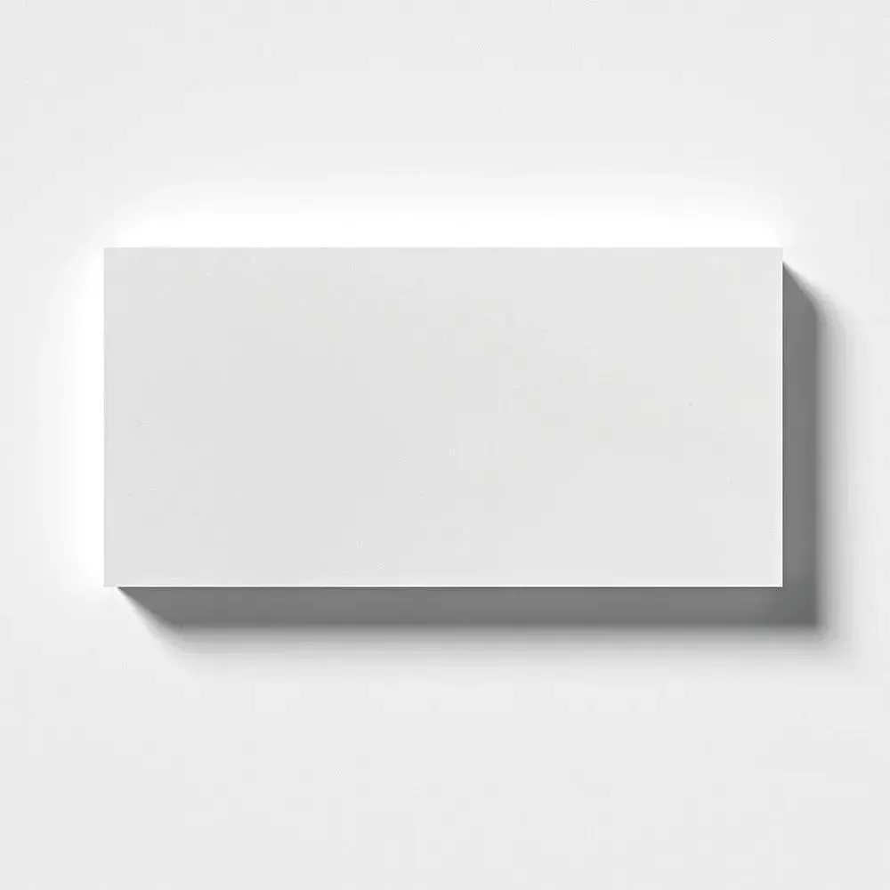 Alpina White Polished Marble Tiles 2 3/4x5 1/2