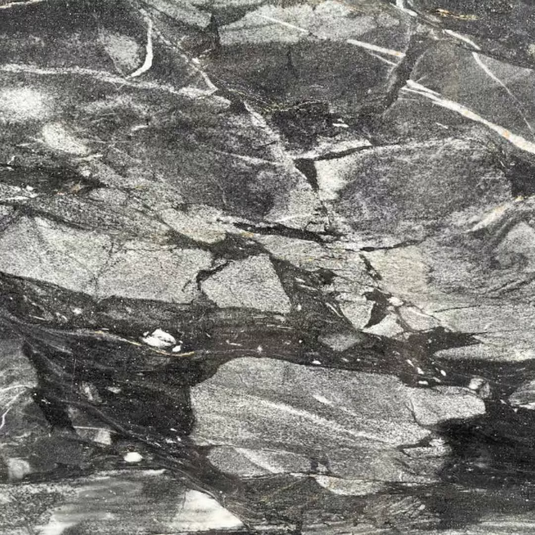 ANDES BLACK Quartzite polished 2cm thick - Slab