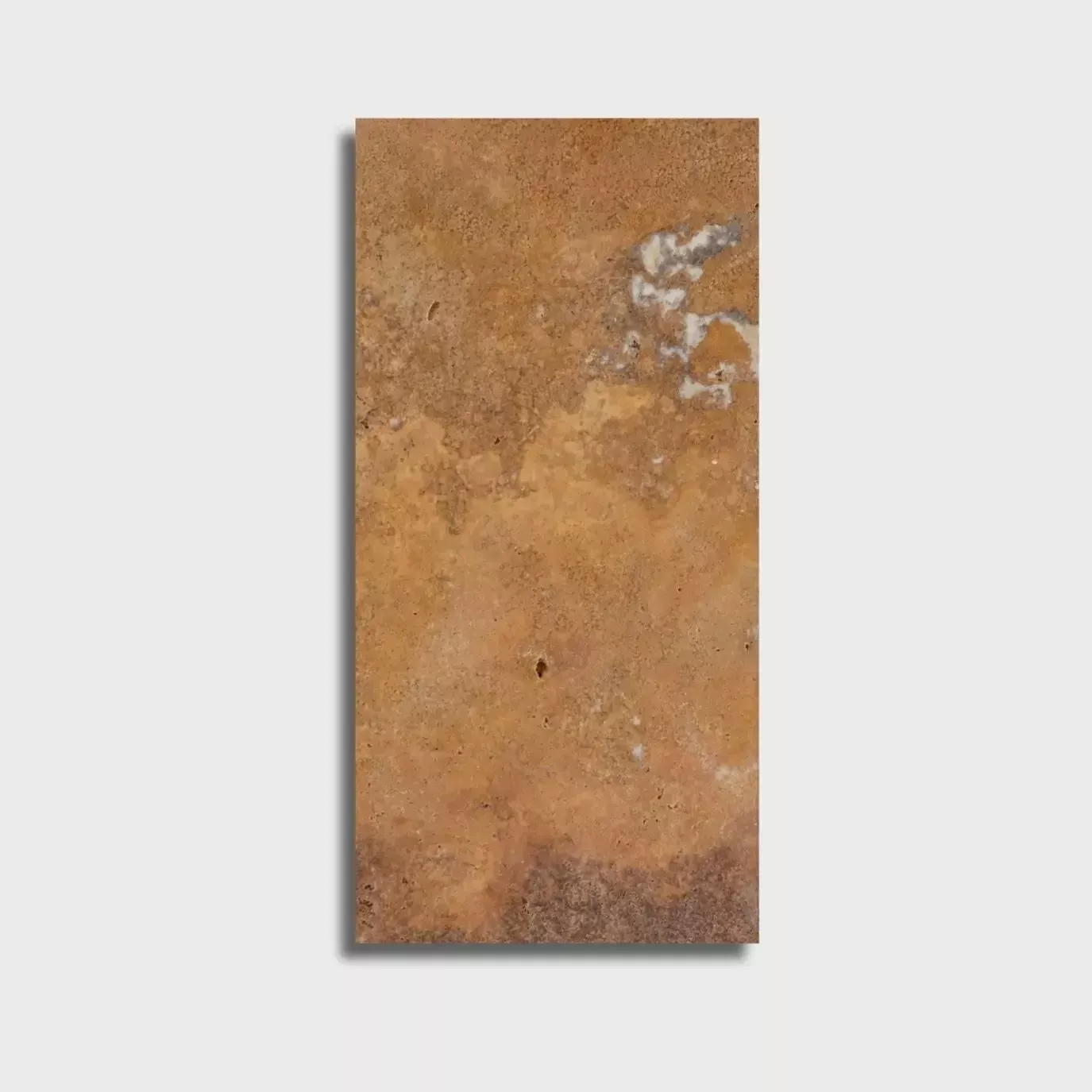 Antiqued Blend Tumbled Travertine Pavers 6x12