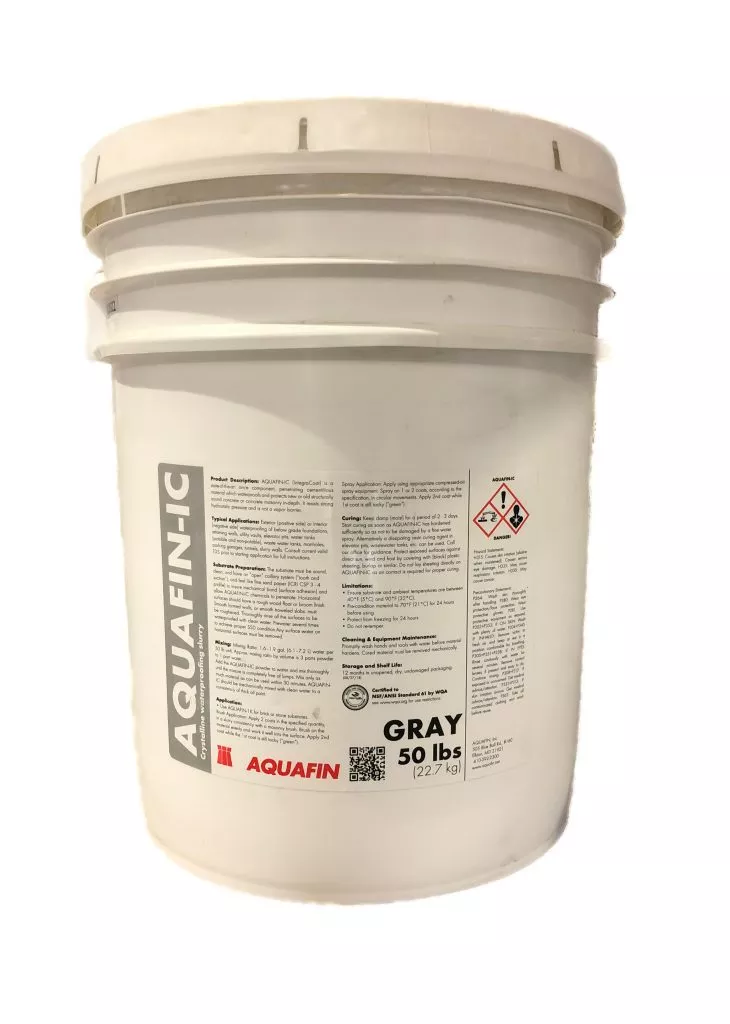 Aquafin-IC: 50lb Waterproofing 5 Gal
