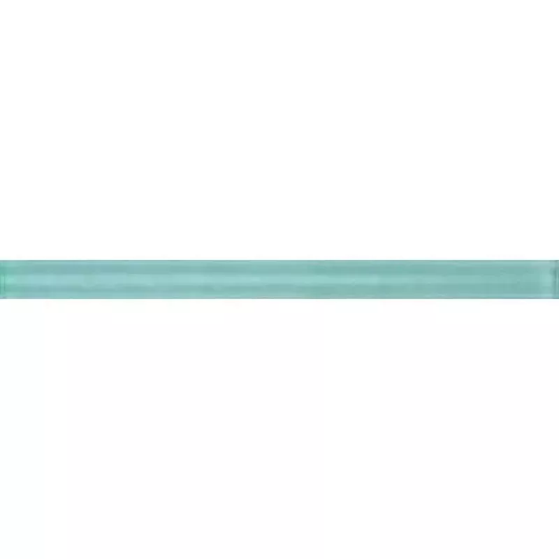 Aquamarine Matte Glass Tiles 5/8x9