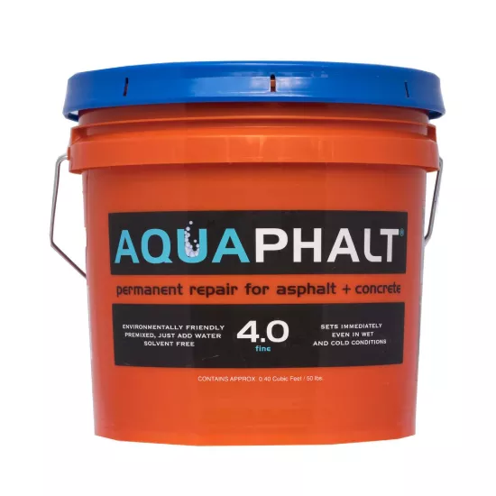 Aquaphalt 4.0 - Cold Patch Asphalt Repair - 3.5 Gallon Bucket / 50 lb