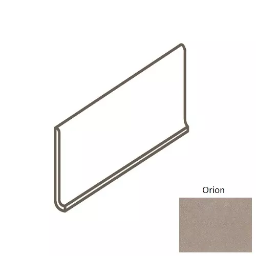 Astronomy Orion Porcelain Floor & Wall Trim - 6" x 12" Cove Base