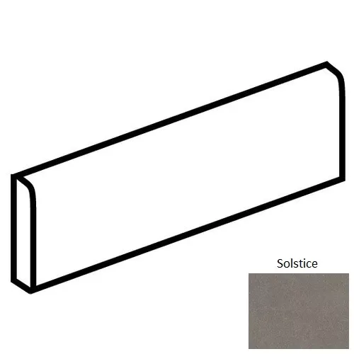 Astronomy Solstice Porcelain Floor & Wall Trim - 3" x 24" Bullnose