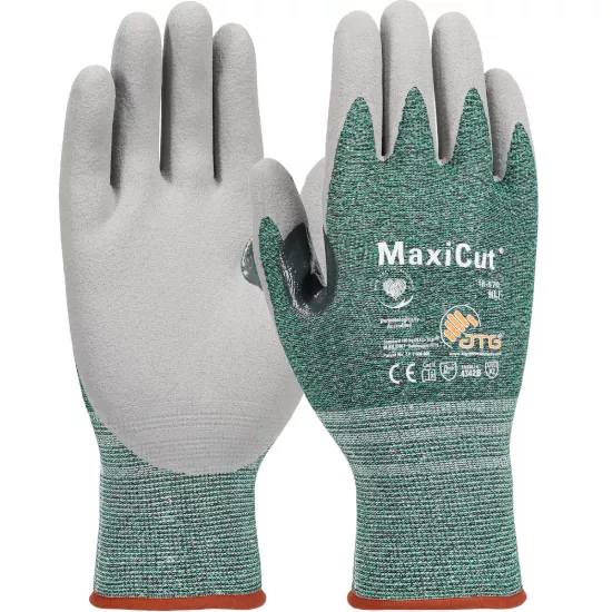ATG MaxiCut Green Glove - Cut Level A2 - S (12 Pack)