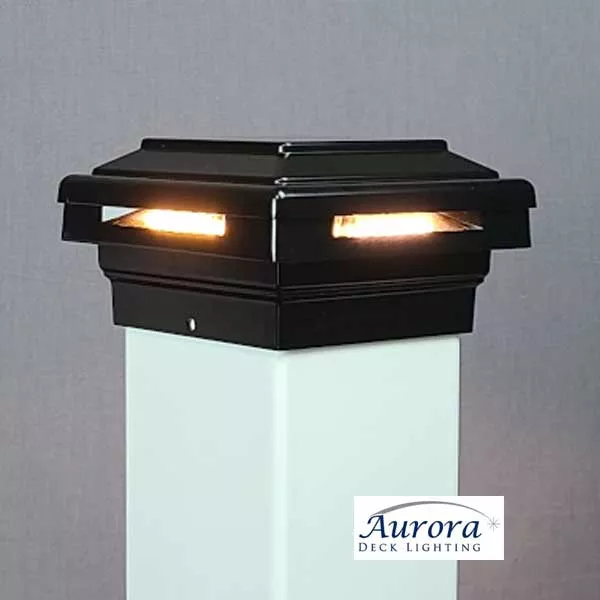 Aurora Case Halo LED Post Cap Light