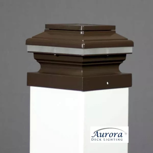 Aurora Zena Solar Post Cap Light