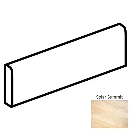 Ayers Rock Solar Summit Porcelain Floor & Wall Trim - 3" x 13" Bullnose