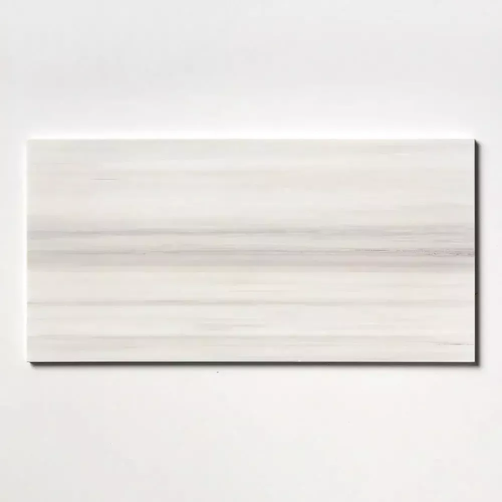 Bianco Dolomiti Polished Marble Tiles 12x24