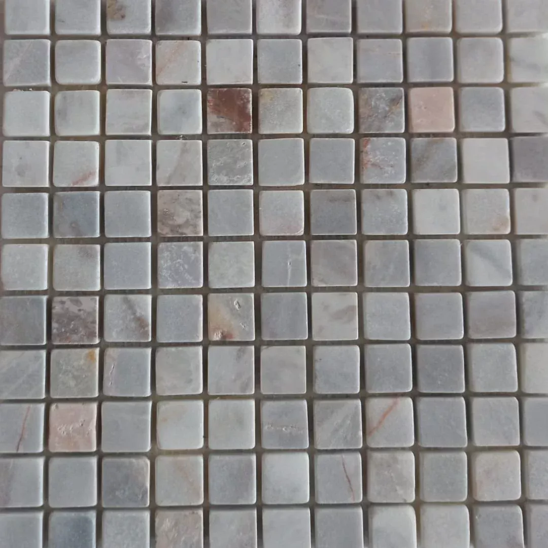 BIANCO VENUS, SQUARES 1X1, Mosaic - Mediterranean
