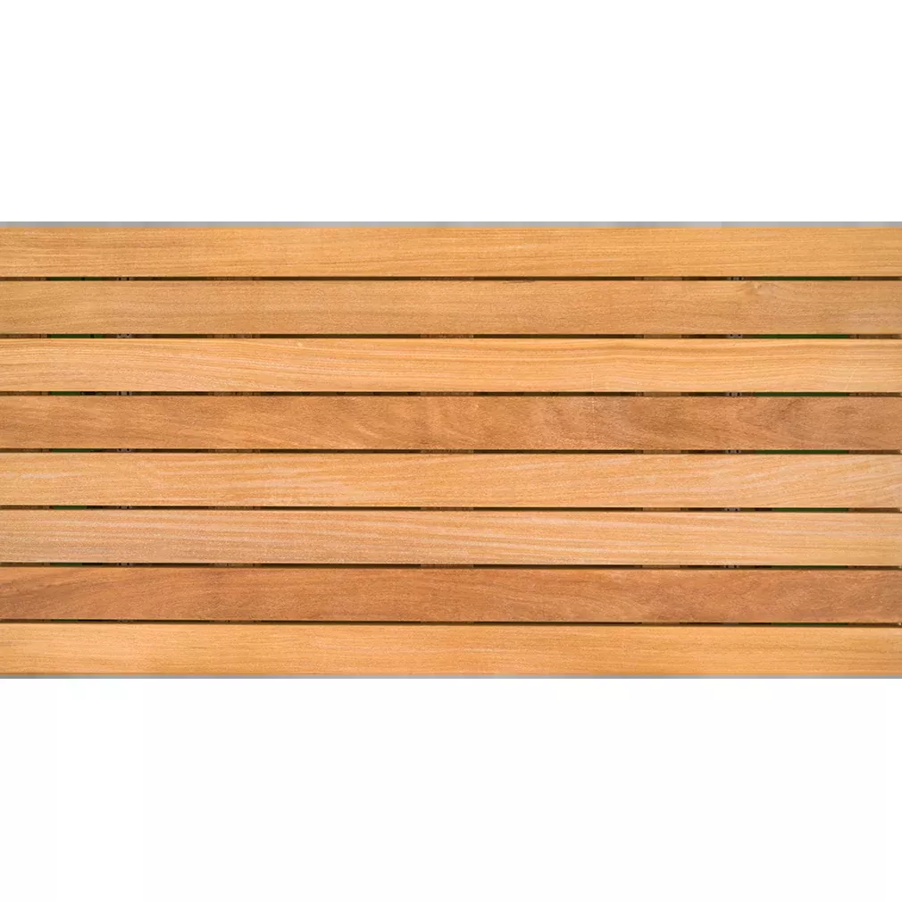 Bison 4′ x 2′ Cumaru Wood Tile – Smooth