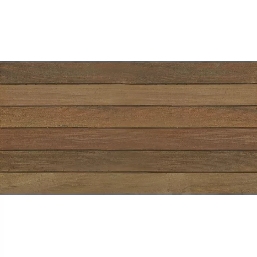 Bison 4′ x 2′ Ipê Wood Tile – Smooth