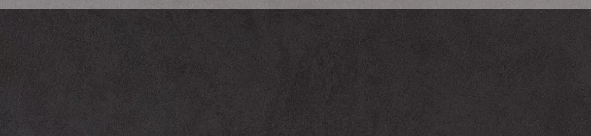 Block Black Porcelain Floor & Wall Trim - 3" x 24" Bullnose
