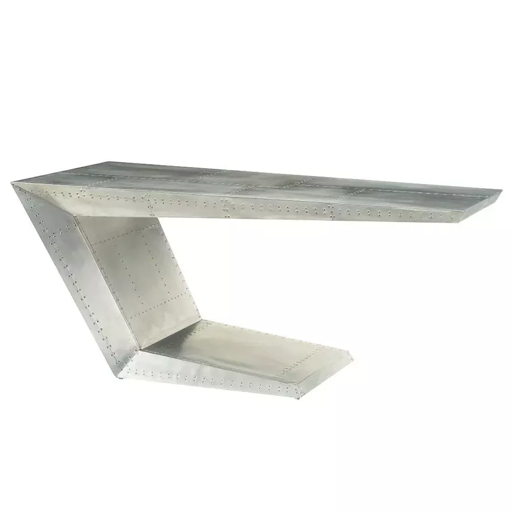 Brancaster - Executive Writing Desk - Aluminum