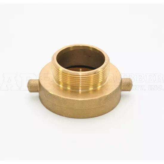Brass Hydrant Adapter - 4-1/2" NST X 2-1/2" NST
