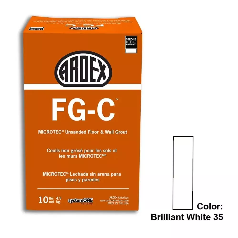 Brilliant White Tile Setting Materials Fg-c Unsanded Grout Various
