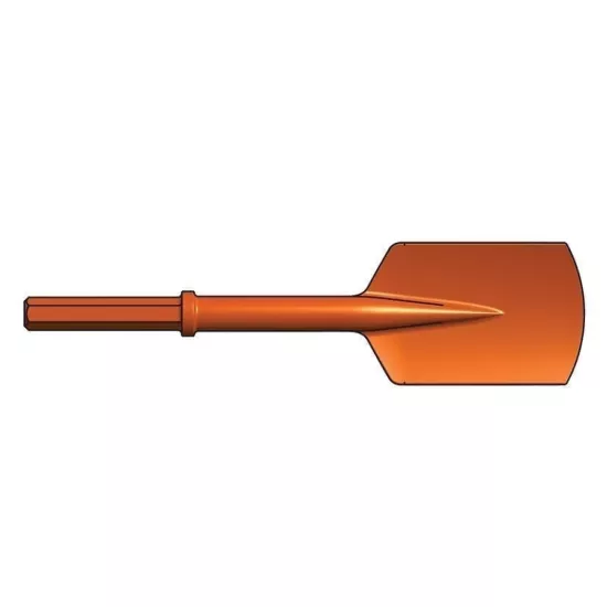 Brunner & Lay Clay Spade for 60 lb Breaker - 1" x 4-1/4" Shank
