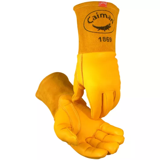 Caiman MIG Welder Gold Glove - M (Per Pair)
