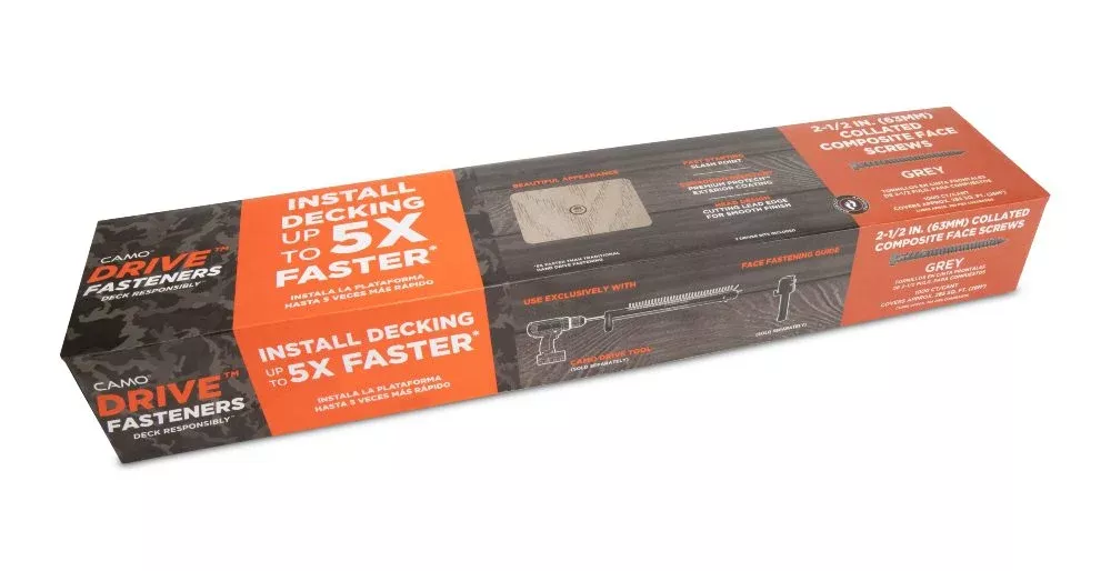 CAMO DRIVE Collated Face Screws for Composite Decking