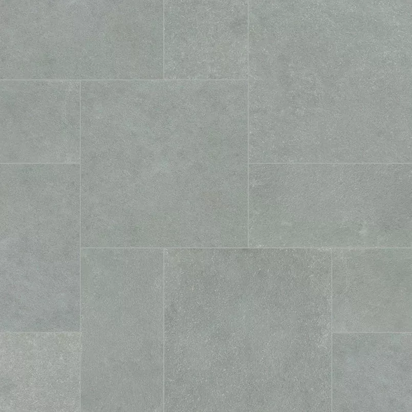 Caribbean Blue Tread 14x48x2 Natural Limestone Trim