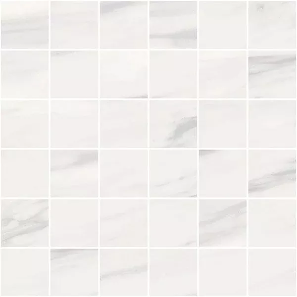 Carrara Select Venato 2x2 Square Honed PorcelainMosaic