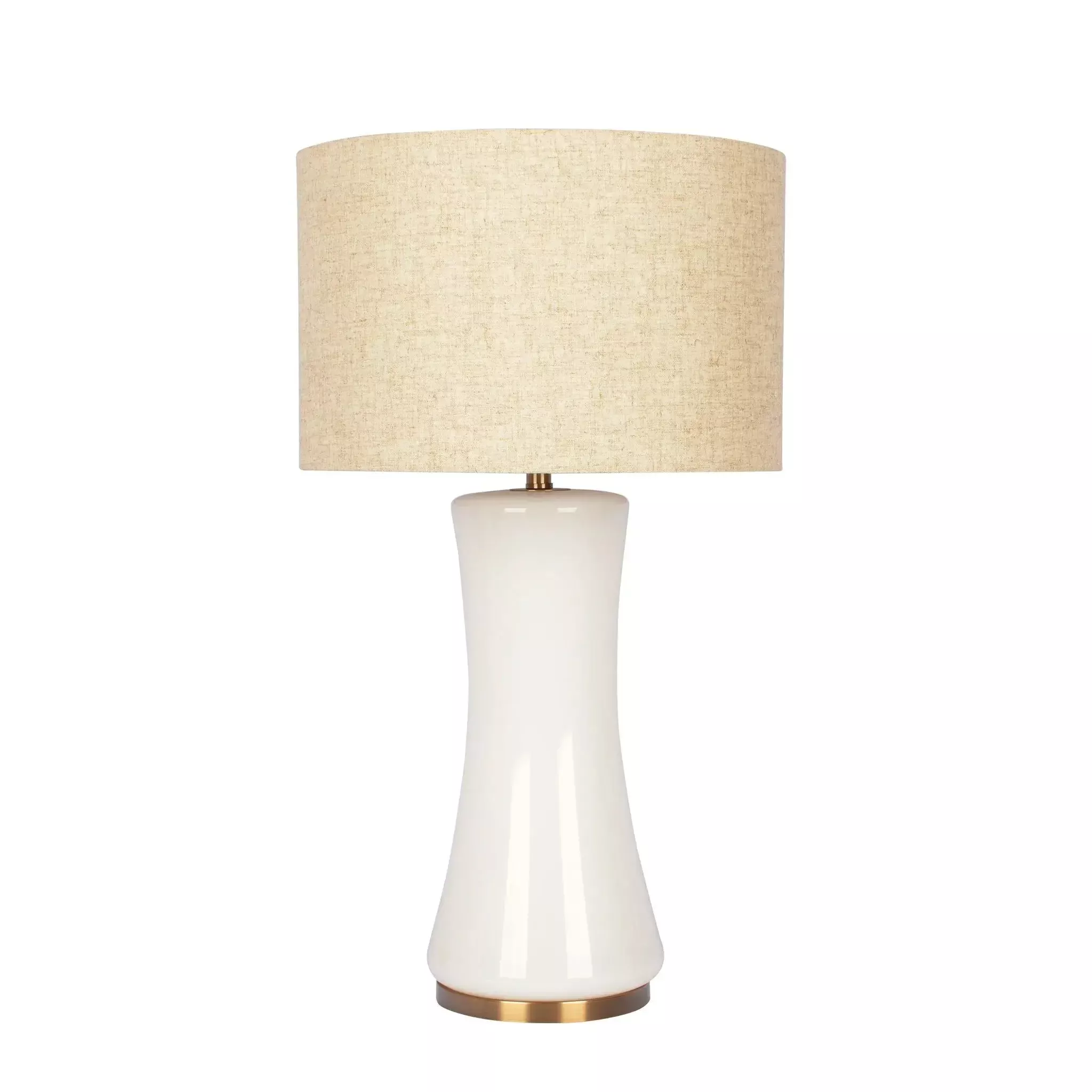 Cascade - Lamp Base Table Lamp - Beige / Gold / White