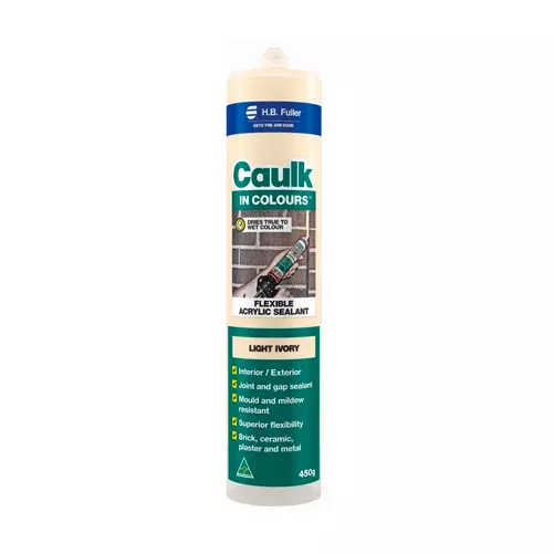 Caulk in Colour Light Ivory 450g HB Fuller