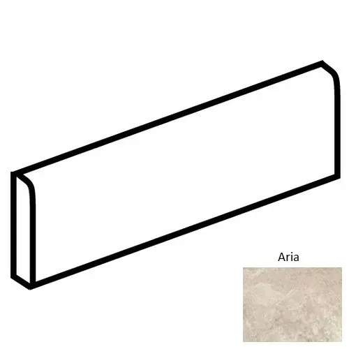 Cavatina Aria Porcelain Floor & Wall Trim - 3" x 13" Bullnose