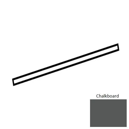 Color Wheel Classic Chalkboard Ceramic Wall Trim - 1/2" x 11 15/16" Jolly