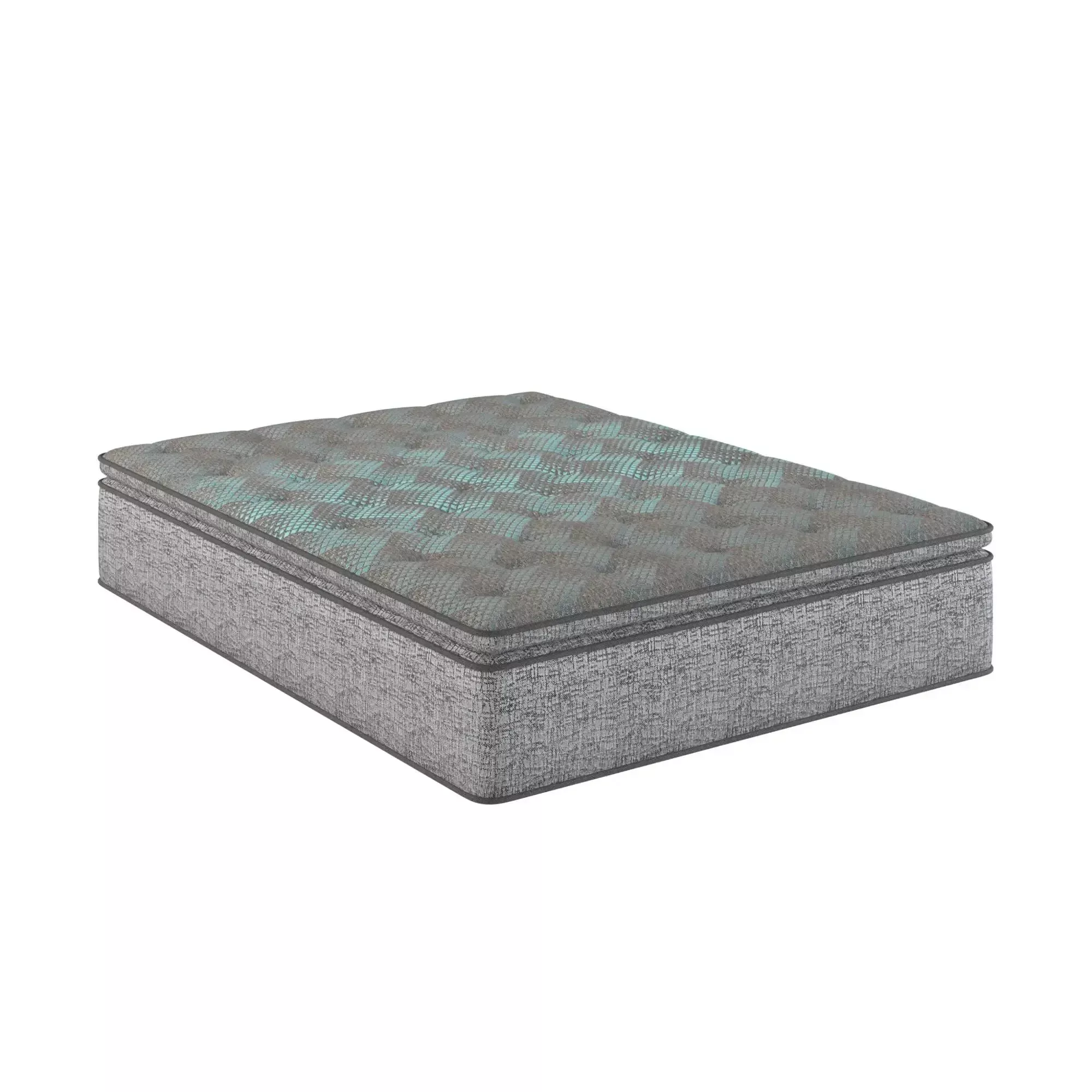 Comfort Care - 14" Euro Top Hybrid Mattress, Plush Comfort