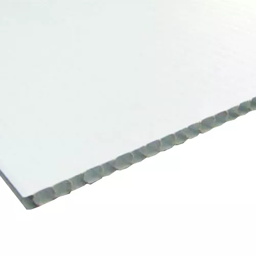 Corflute Sheets White 2440 x 1220mm x 3mm